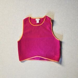 House of Harlow 1960 Pink and Orange Top